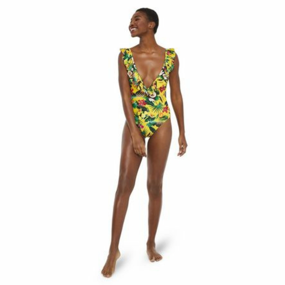 🍍Tropical One Piece Swim Suit - Picture 5 of 7